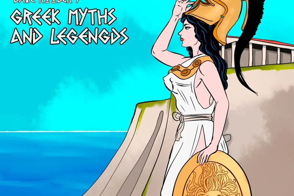 Dave Rooder's Greek Myths and legends cover