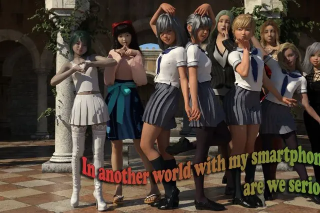 In Another World with My Smartphone,Are We Serious? cover