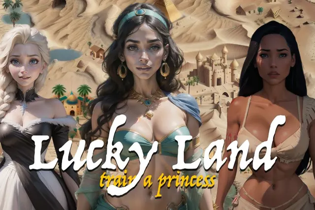 Lucky Land - Train a princess cover