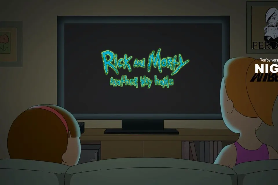 Rick and Morty: Another Way Home cover