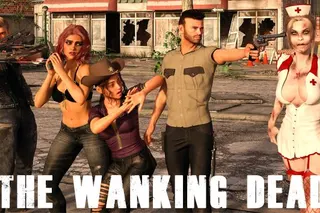 The Wanking Dead cover