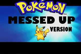 Pokemon Messed Up Version -XXX cover