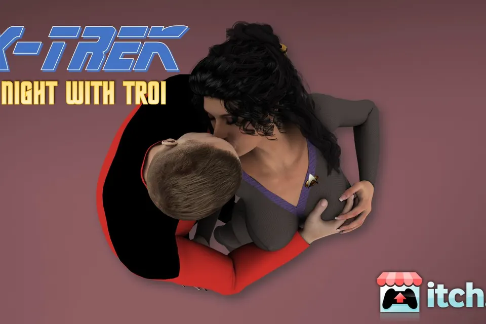 X-Trek: A Night with Troi cover