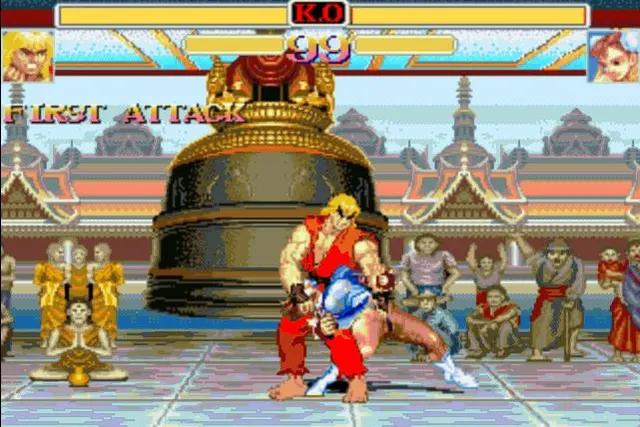 SF2 MUGEN Hunks vs. Chun Li cover