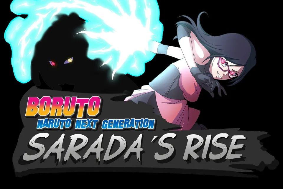 Sarada Rising + Boruto Naruto Next Generation cover