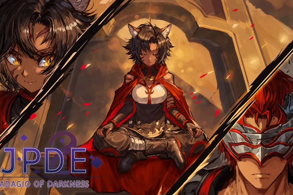 JPDE2 - Adagio of Darkness cover