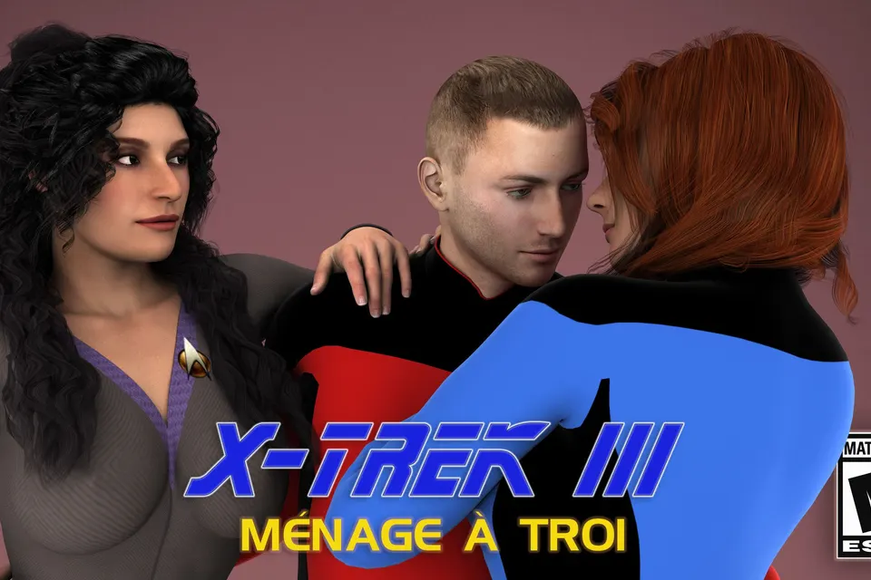 X-Trek III: Ménage à Troi cover