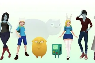 What if Adventure Time was a 3D Anime Game cover