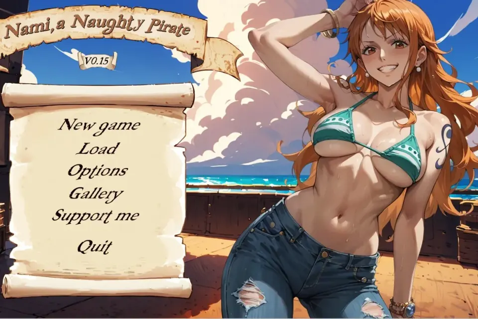 Nami, a Naughty Pirate cover