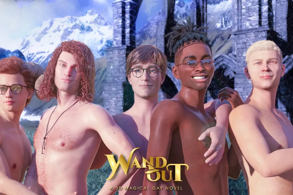 Wand Out A 3D Magical Gay Novel cover
