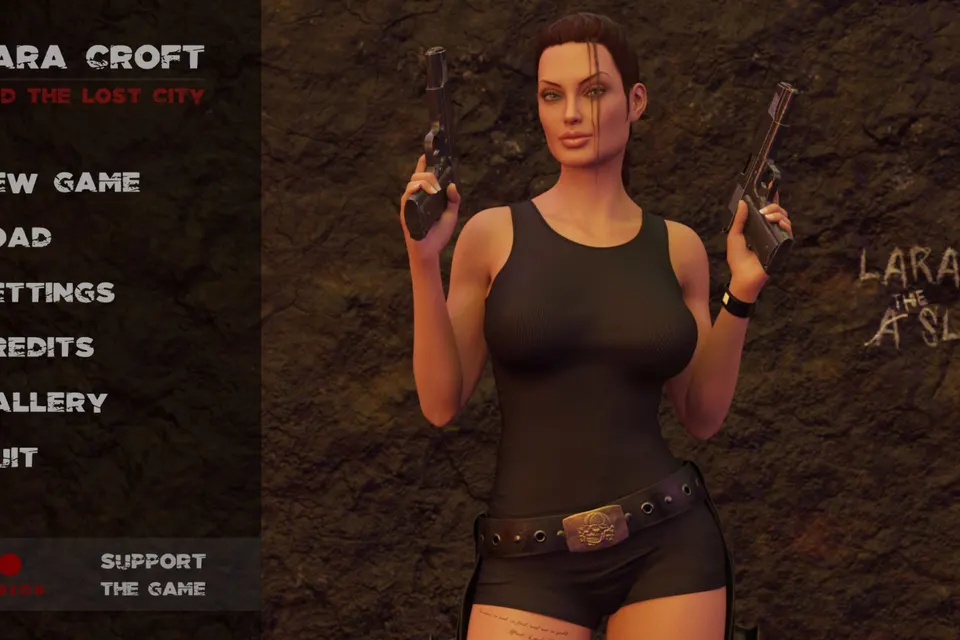 Lara Croft and the Lost City cover