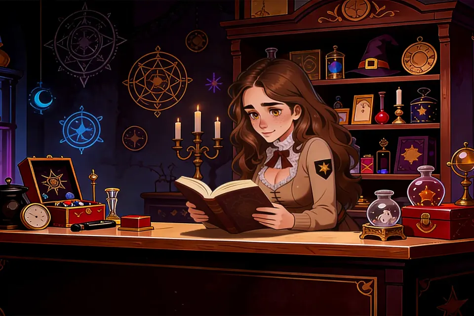 Hogwarts Magic Shop cover