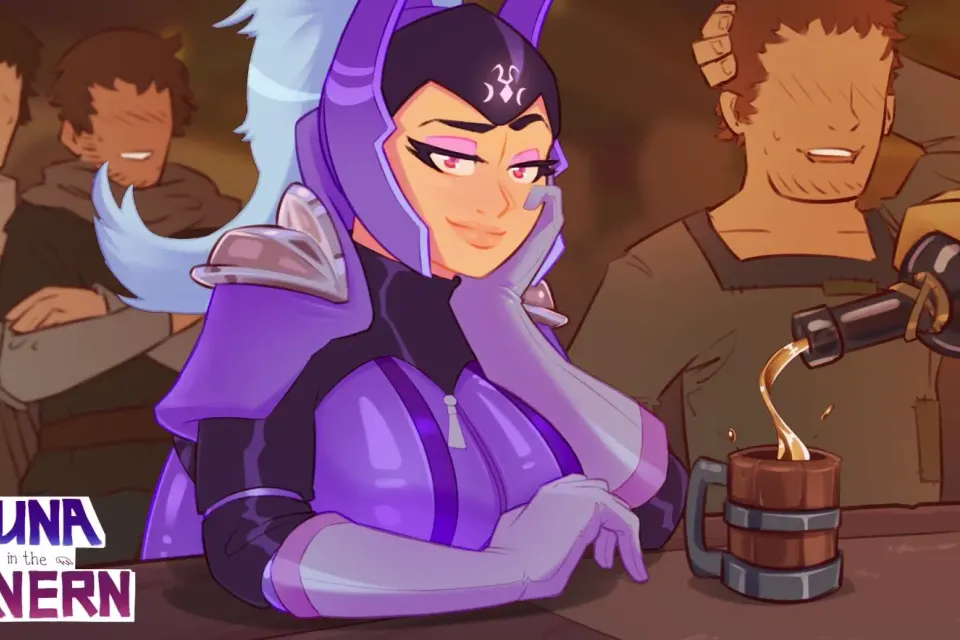 Luna in the Tavern: Animated cover