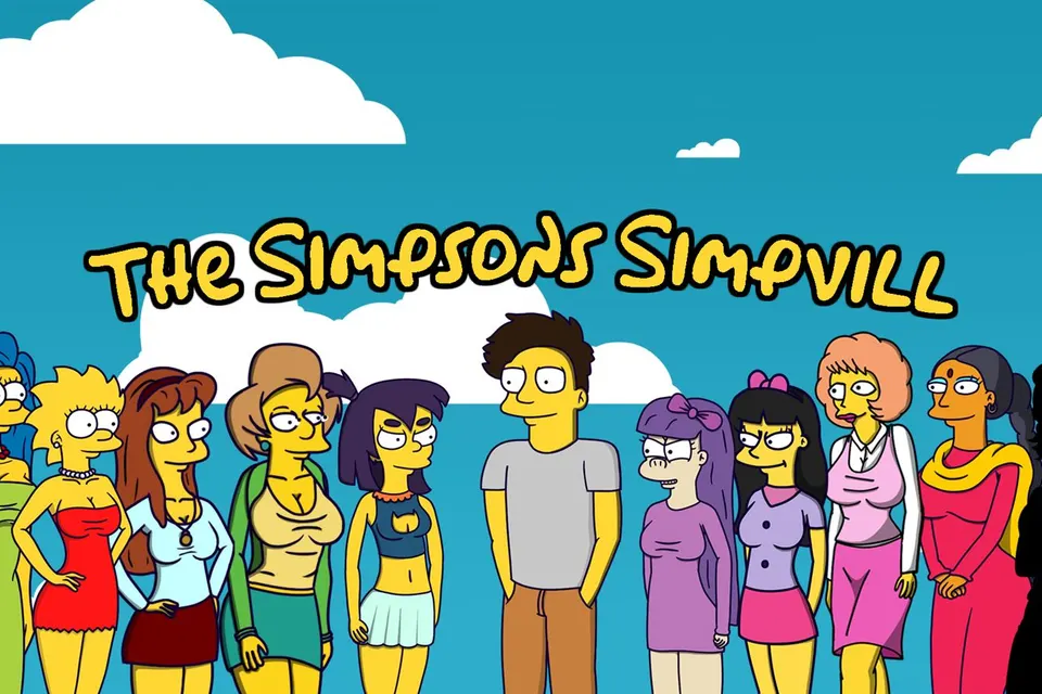 The Simpsons Simpvill cover