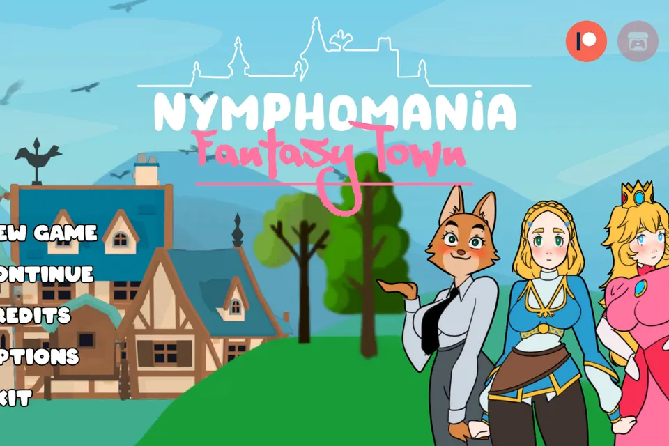 Nymphomania: Fantasy Town cover