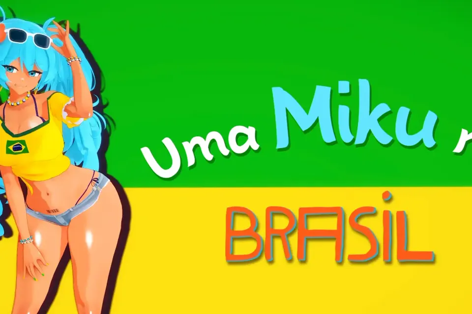A Miku in Brazil cover