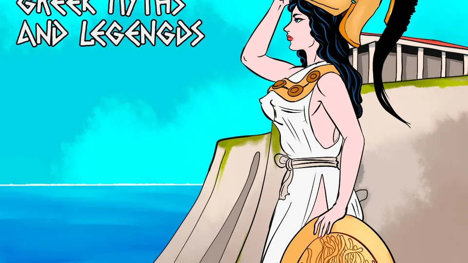 Dave Rooder's Greek Myths and legends cover