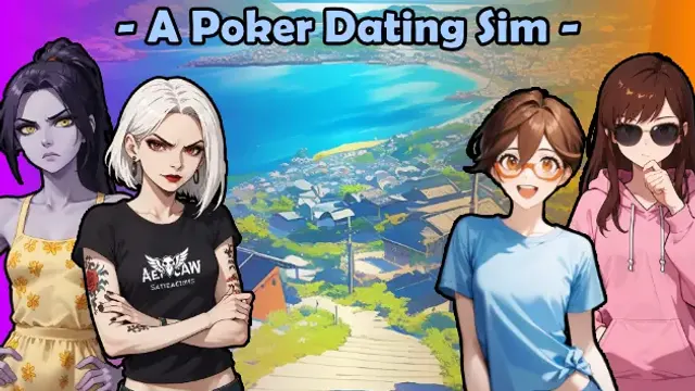 No Trace of Luck - A Strip Poker Dating Sim cover