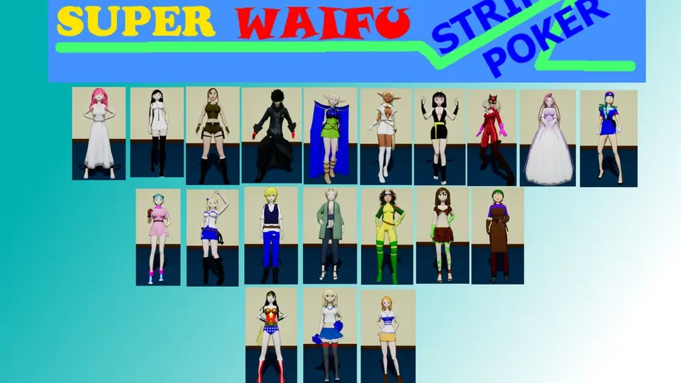 Super Waifu Strip Poker cover