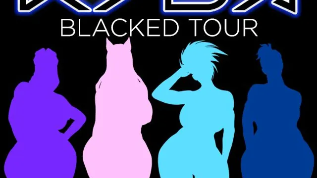 K/DA: Blacked Tour cover