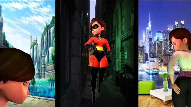 My Neighbor Looks Just Like Elasti Girl! cover