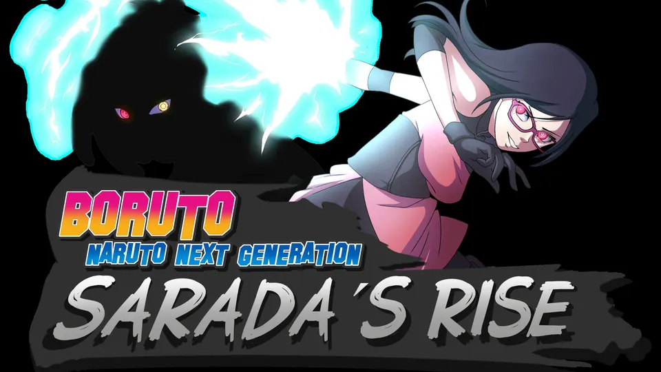 Sarada Rising + Boruto Naruto Next Generation cover