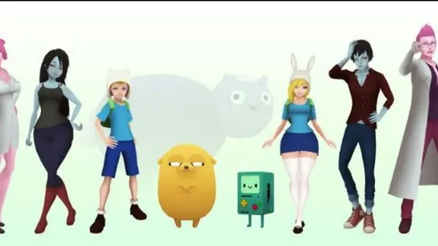 What if Adventure Time was a 3D Anime Game cover