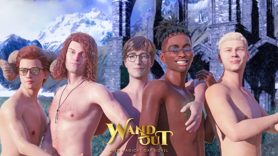 Wand Out A 3D Magical Gay Novel cover
