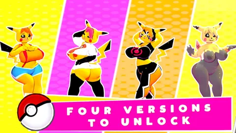 Pretty Thicc Pokemon Parody screenshot 1
