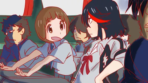 Ryuko's Life Fiber Adventure screenshot 1
