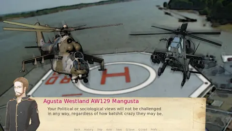 Attack Helicopter Dating Simulator screenshot 1