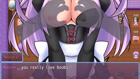 Nepgear in the Maid's House screenshot 5