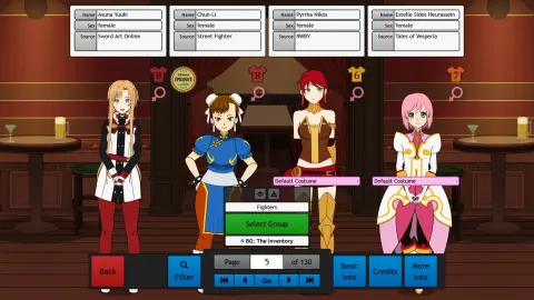Strip Poker Night at the Inventory screenshot 2