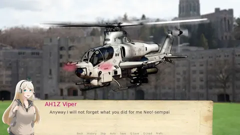 Attack Helicopter Dating Simulator screenshot 2