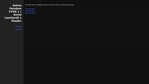 Anime Femdom Story 1 Annie Leonhardt Spanks The Reader screenshot 1