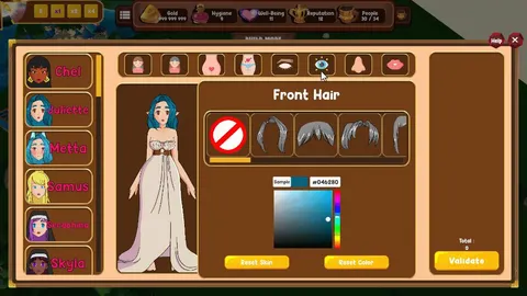 Nymphomania: Fantasy Town screenshot 3