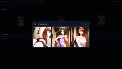 WaifuCardBattle screenshot 1