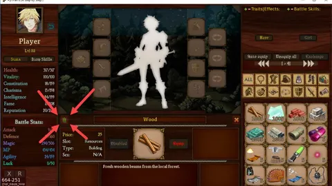 PyTFall screenshot 1