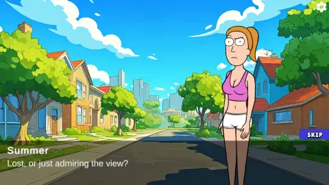Rick and Morty Harem screenshot 3