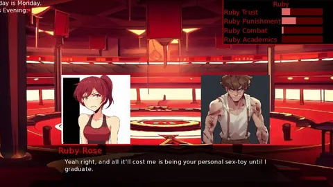 RubyRed Trainer: A BDSM RWBY Parody Trainer screenshot 4