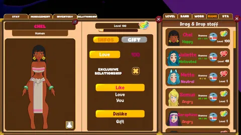 Nymphomania: Fantasy Town screenshot 2