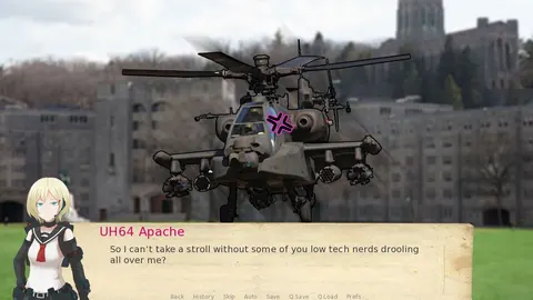 Attack Helicopter Dating Simulator screenshot 3