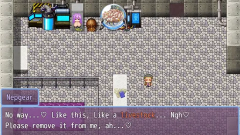 Nepgear in the Maid's House screenshot 3