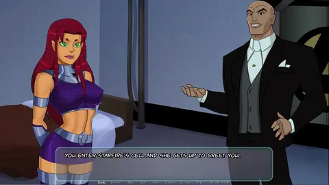 A night with Starfire screenshot 1