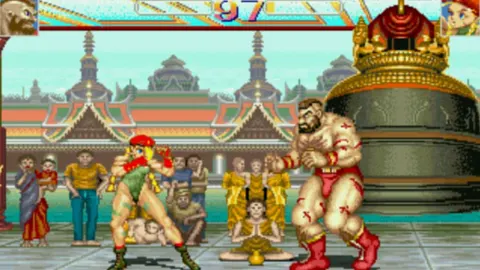 SF2 MUGEN Hunks vs. Chun Li screenshot 2